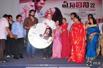 Malini 22 Movie Audio Launch